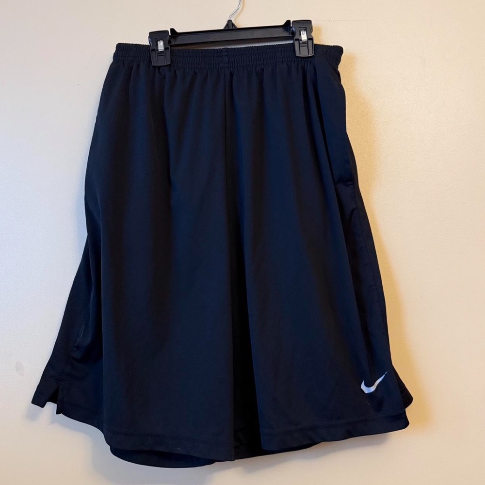 black nike shorts